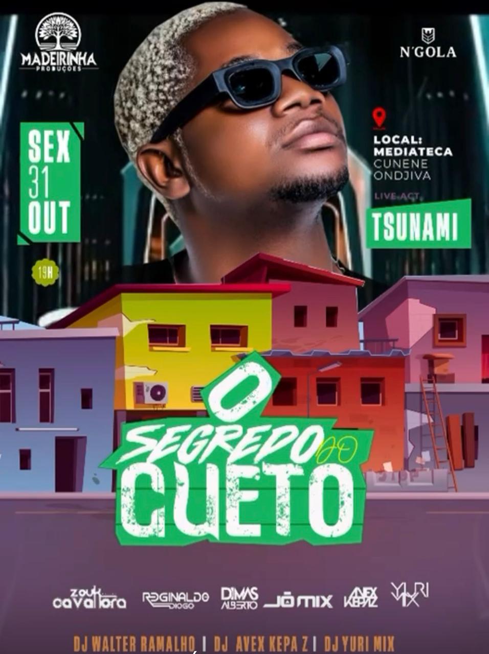 O SEGREDO DO CUETO – AO VIVO NA MEDIATECA DO CUNENE!